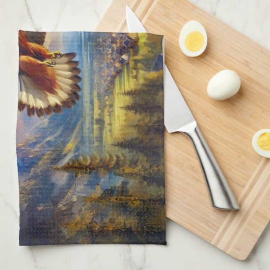 イーグル キッチンタオル (四つ折り)