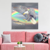 イーグル キャンバスプリント (インサイチュ (リビング))