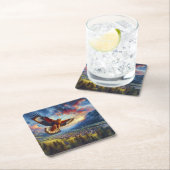 イーグル スクエアペーパーコースター (インサイチュ)