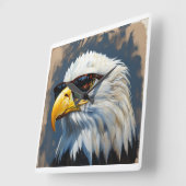 イーグル スクエア壁時計 (傾斜)