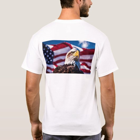 イーグル・ストロング Tシャツ (裏面)