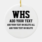 イーグル セラミックオーナメント (裏面)