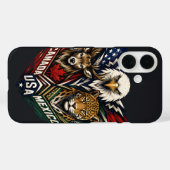 イーグル・ディア・ジャガー自然芸術 Case-Mate iPhoneケース (裏面 (横))