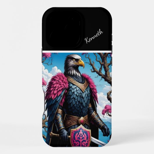 イーグル・ナイトの番人 iPhoneケース (裏面)