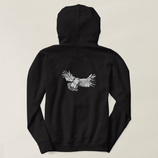 イーグル 🦅 パーカ (デザイン裏面)