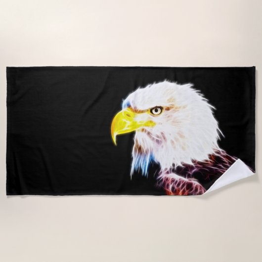 イーグル ビーチタオル (正面)