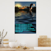 イーグル – フライト–29 – ナバホ – 諺 ポスター (キッチン)