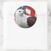 イーグル&フラグ ラウンドシール (バッグ)