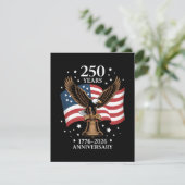 イーグル＆フラッグ アメリカ建国250周年 1776-2026 セーブザデート (スタンド正面)