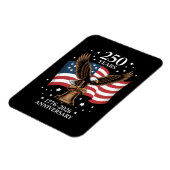 イーグル&フラッグ アメリカ建国250周年 1776-2026 マグネット (左側)