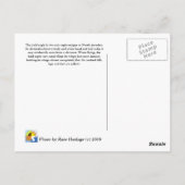 イーグル ポストカード (裏面)