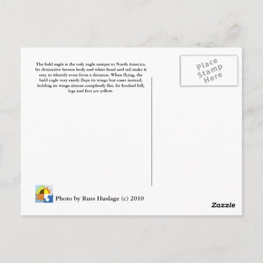 イーグル ポストカード (裏面)