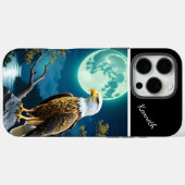 イーグル・ムーンライト・ヴィーユ Case-Mate iPhoneケース (裏面 (横))