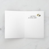 イーグル – 早く元気におもしろい軍隊 カード (内部)