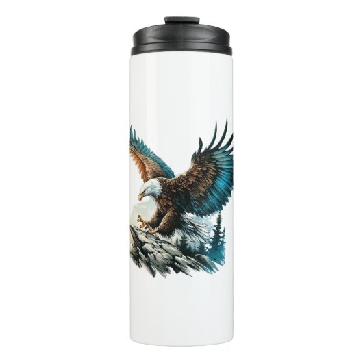 イーグル（水色） タンブラー (正面)