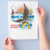 イーグル – 泥棒–3-文字-2 チラシ (手)