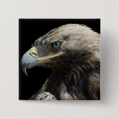 イーグル 缶バッジ (正面)