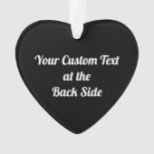 イーグル（2つのヘッド付き）オーナメント オーナメント (裏面)