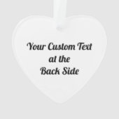 イーグル（2つのヘッド付き）オーナメント オーナメント (裏面)