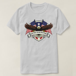 イーグル 5月4日があなたとともにありますように Tシャツ