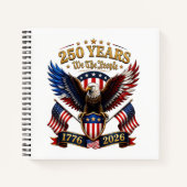 イーグル We The People 250年 ノートブック (正面)