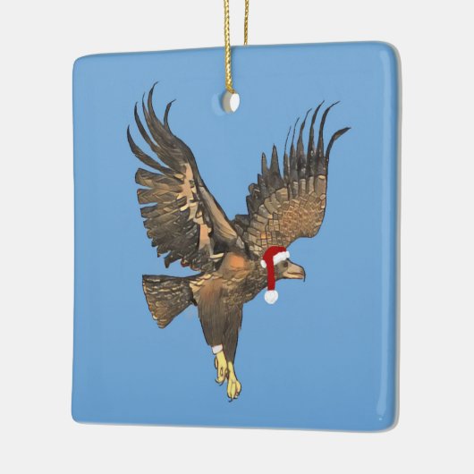 イーグレットE8が高いクリスマス装飾の色をかき立てる セラミックオーナメント (左)