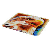 イーグ絵画ルの素晴らし顔の買今 カッティングボード (角)