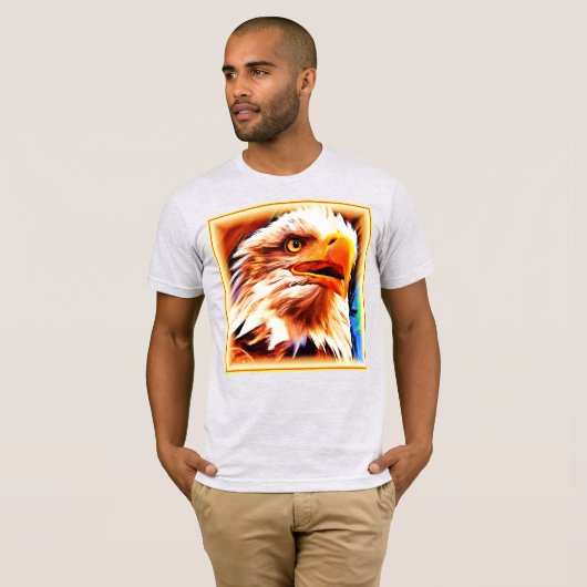 イーグ絵画ルの素晴らし顔の買今 Tシャツ (正面フル)