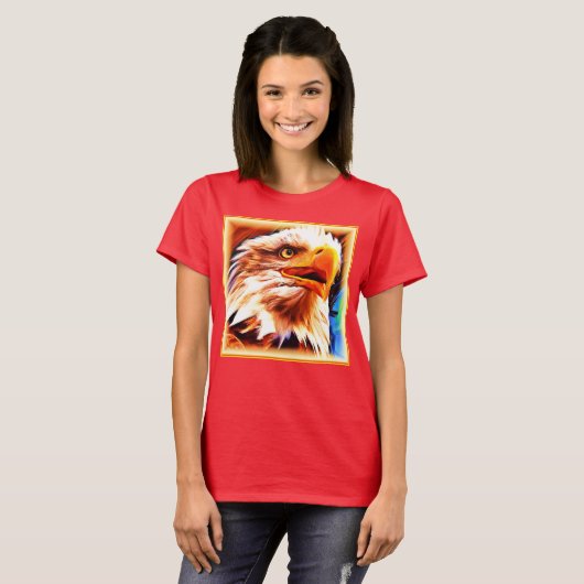 イーグ絵画ルの素晴らし顔の買今 Tシャツ (正面フル)