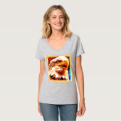 イーグ絵画ルの素晴らし顔の買今 Tシャツ (正面フル)