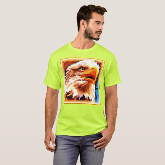 イーグ絵画ルの素晴らし顔の買今 Tシャツ (正面フル)