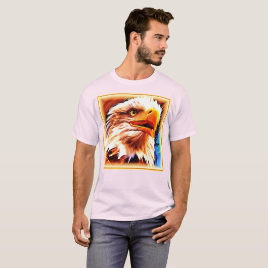 イーグ絵画ルの素晴らし顔の買今 Tシャツ (正面フル)