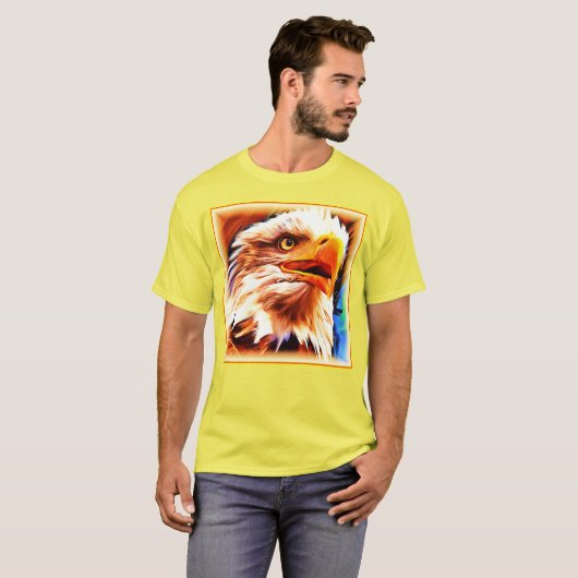 イーグ絵画ルの素晴らし顔の買今 Tシャツ (正面フル)