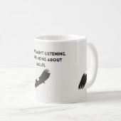 イーグ考えルについて コーヒーマグカップ (正面右)