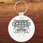 イーグ誇りを持ったル キーホルダー (正面)