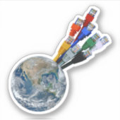 イーサネットネットワーク接続アース シール (正面)