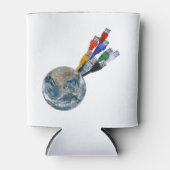 イーサネットネットワーク接続アース 缶クーラー (正面)