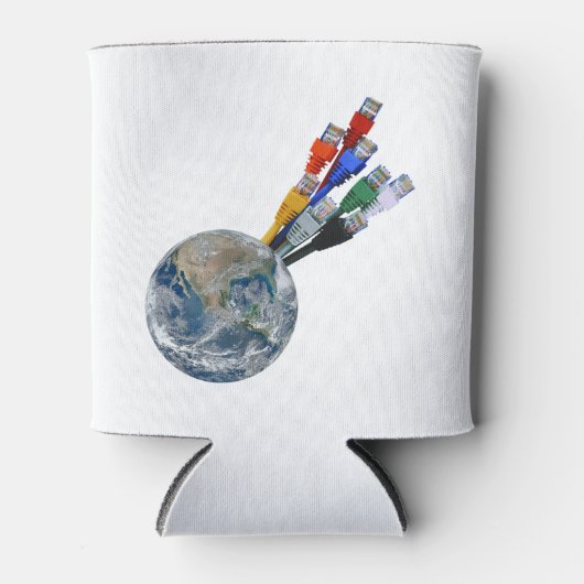 イーサネットネットワーク接続アース 缶クーラー (正面)