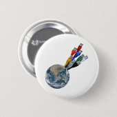 イーサネットネットワーク接続アース 缶バッジ (正面&裏面)