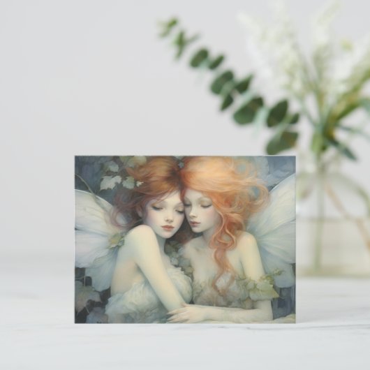 イーサリアの森の妖精たちが眠る ポストカード (スタンド正面)