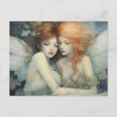 イーサリアの森の妖精たちが眠る ポストカード (正面)