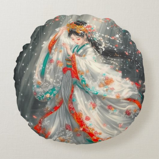 イーサリアプリンセスインアザファンタジーガーデン ラウンドクッション (正面)