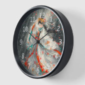 イーサリアプリンセスインアザファンタジーガーデン 壁時計 (傾斜)