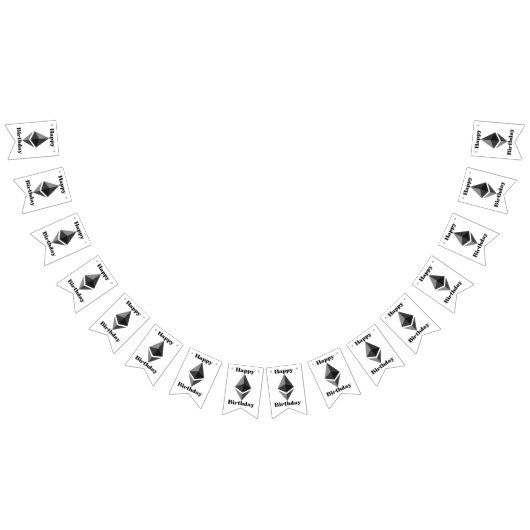 イーサリアム アイコン バースデー バンテージ バナー (全)