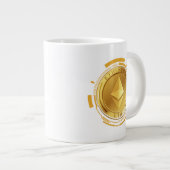 イーサリアム ジャンボコーヒーマグカップ (正面右)