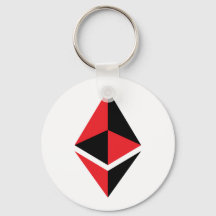 イーサリアム ETH 黒と赤のロゴ | ベーシックキーチェーン
