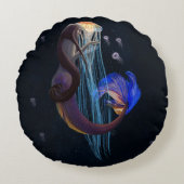 イーサリアメルメール ラウンドクッション (正面)