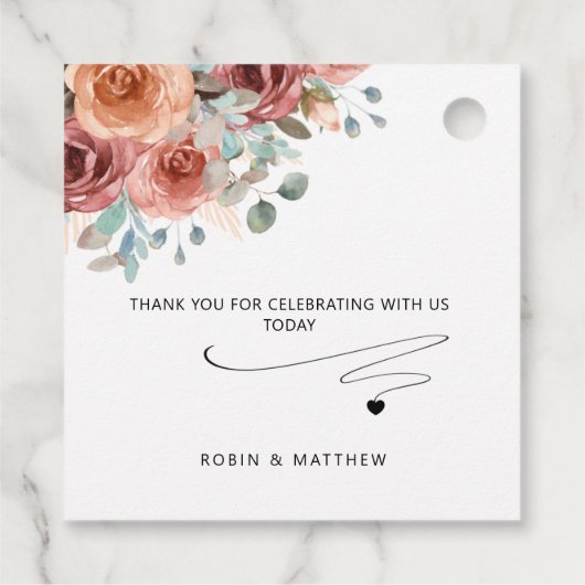 イーサリア赤面、ピーチ感謝していラブとモダン、 フェイバータグ (裏面)