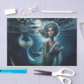 イーサリーアル・サイレン・ムーンライトの人魚の切り離し 薄葉紙 (クラフト)