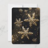 イーサリーオニューイヤークリスタルオルブゴールデンフェアリーのライト 招待状 (裏面)